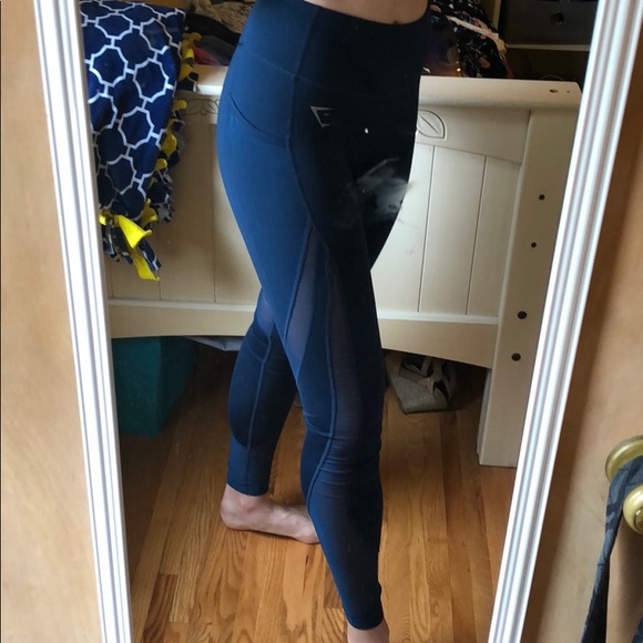 Gymshark Pants - Navy Gymshark leggings